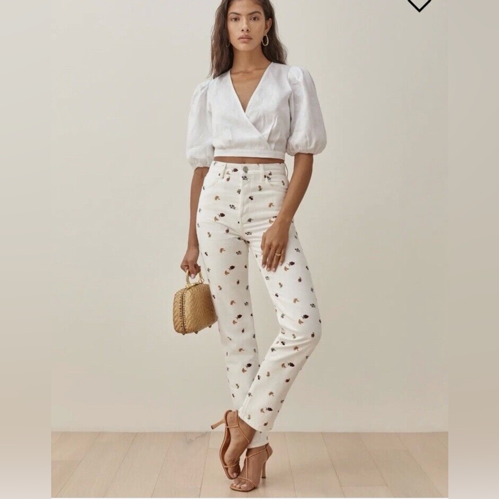 Cynthia High Rise Lady Bud Jeans